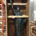 Statue of Liberty crated