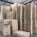 stacked pallets